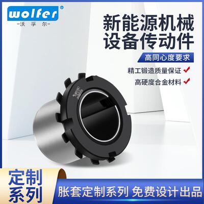 机械紧定98套Z19B胀紧套套电机免嵌键轴胀套快拆同步免键快轮拆