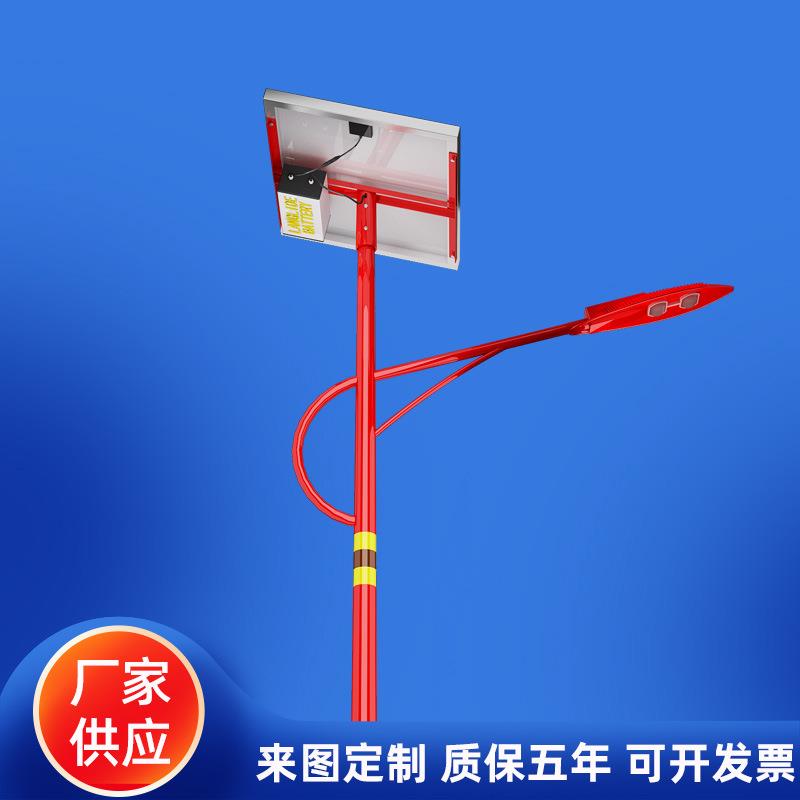路ERO工程能款太阳能路灯厂家户外乡农镇村道路6米led太阳灯杆