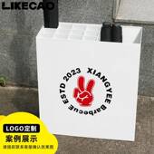 门口置伞收纳层架多功能铁艺酒店大堂雨伞架大号商用教室沥水雨伞