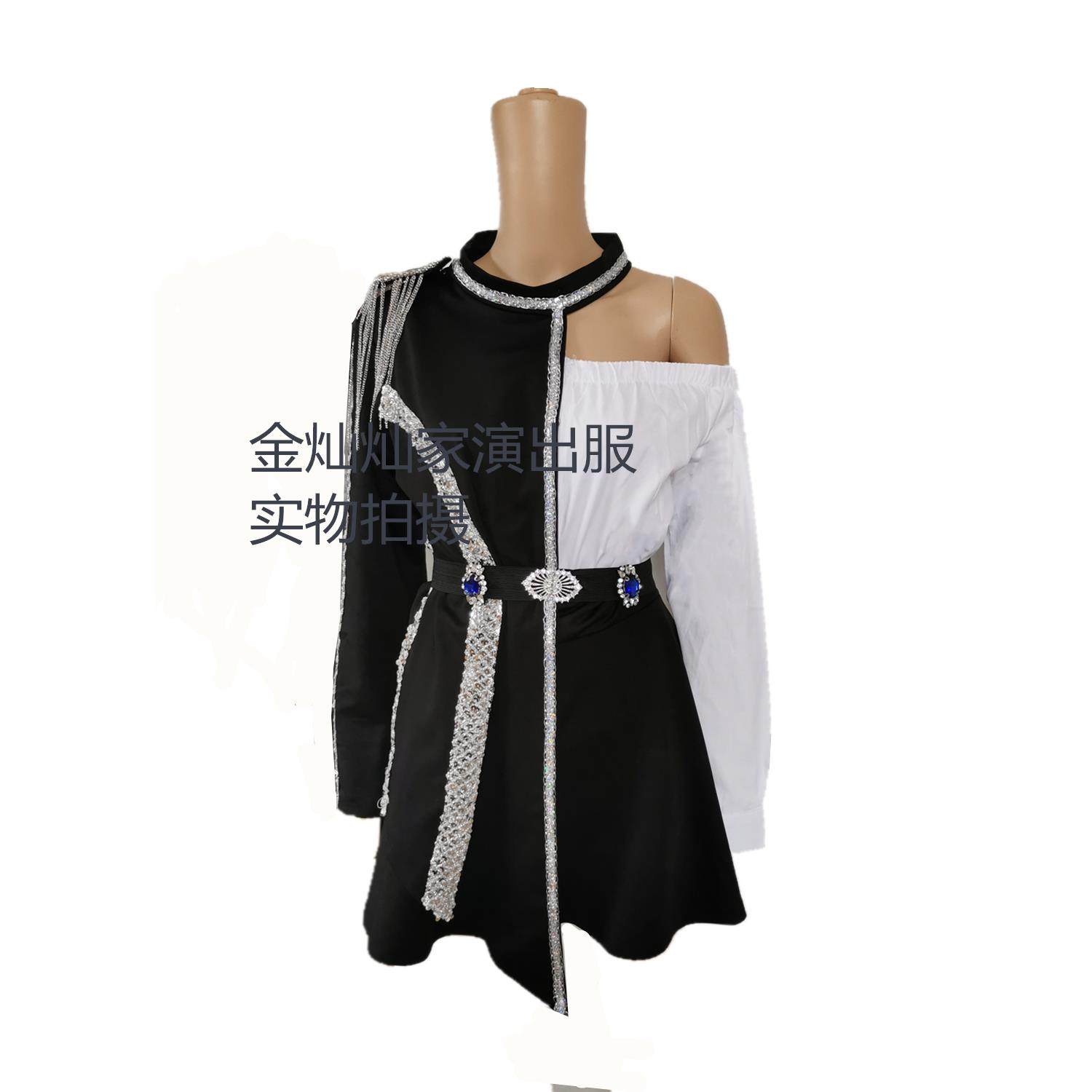正品韩国女同风格演唱服装士舞l蹈表演服装舞蹈舞团台服装K-爵Sty