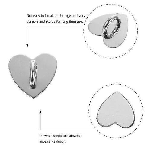 Mobile Phone Case Hook Metal Buckle Cover Ornament DIY