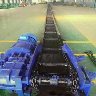 粉煤灰煤矿用 40T刮板输送机 链条传动配件 SGB620 前程