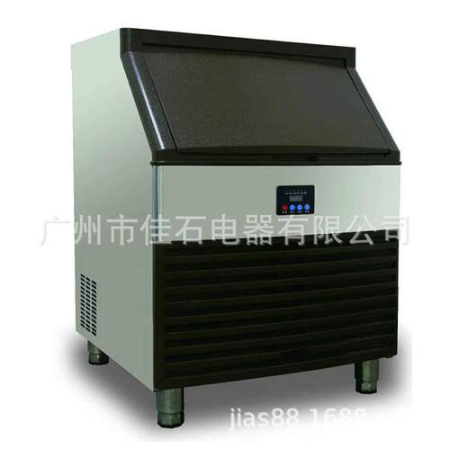 厂家供应 全自动 奶茶店制冰机 ice machine 110V 120kg冰粒机