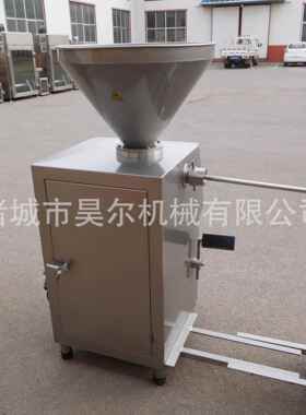 火腿灌肠机器全NQX灌自动肠机灌打肠卡扭结一体机火腿肠灌装设备