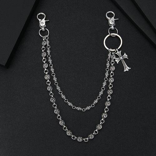 Goth Yabi cowboy cross waist chain 哥特亚比牛仔十字架腰链