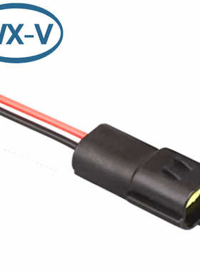 174354-2 线束 AMP连接器174354-2/174352-2汽车防水公母对接DJ7