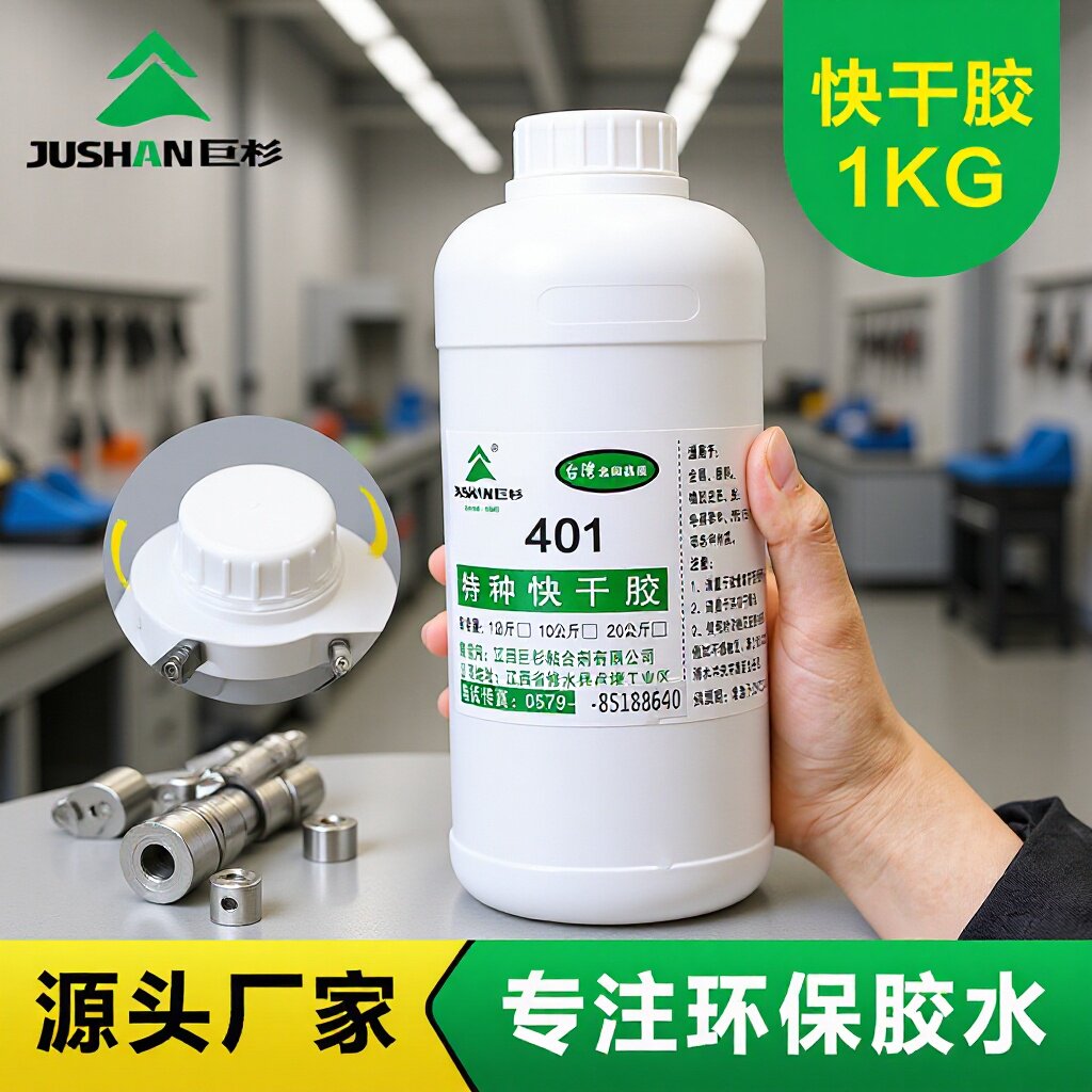巨杉软胶高粘金属强力401胶水稠胶补鞋家皮筋饰品