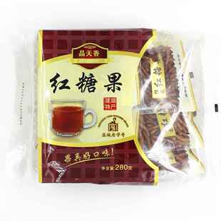 旗舰建湖特产华鹏红糖果子晶天香红糖果盐城张木果金果棒独立小包