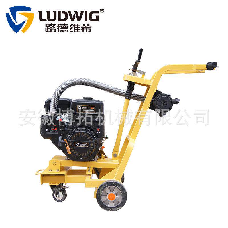 路面汽油动力开槽机混凝土路面切割机沥青切缝机开槽机地面扩缝机