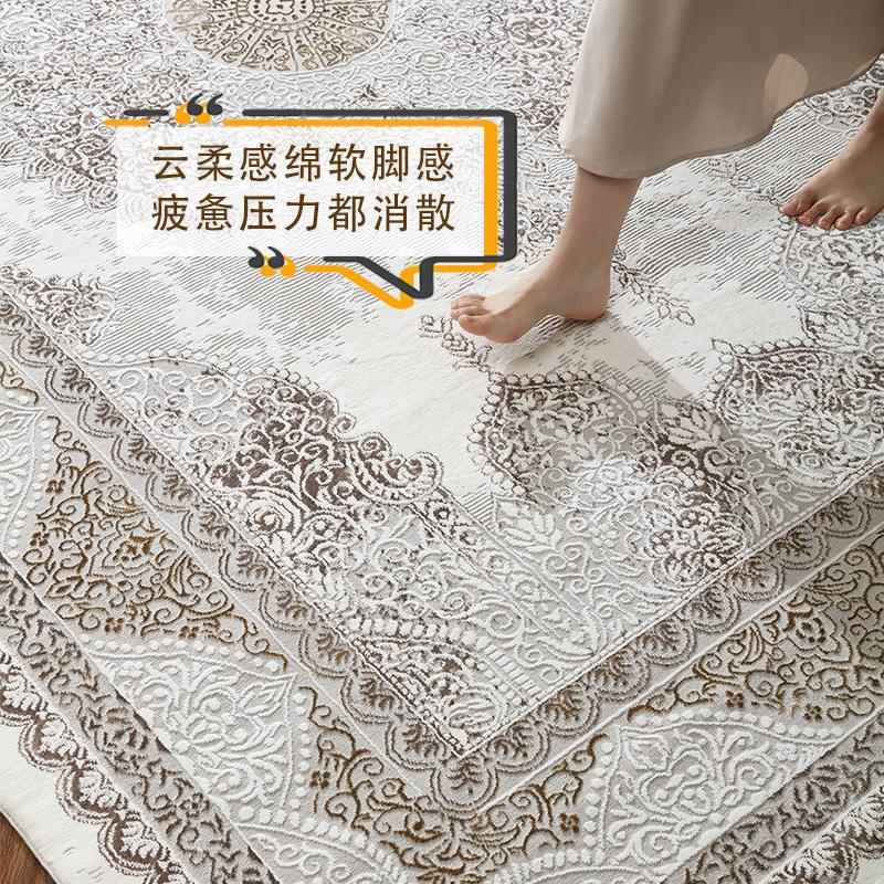 易复普美家202LNS5春奢季新款土耳其进口法地毯式轻美式古卧室客