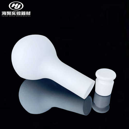 聚四氟乙烯容量瓶 摇瓶PTFE单口烧瓶 25/50/100/250ml四氟容量瓶