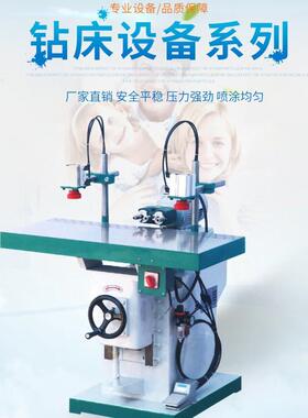 厂家MZ6413卧式多轴木工钻床三头钻水平钻孔机自动木工排钻