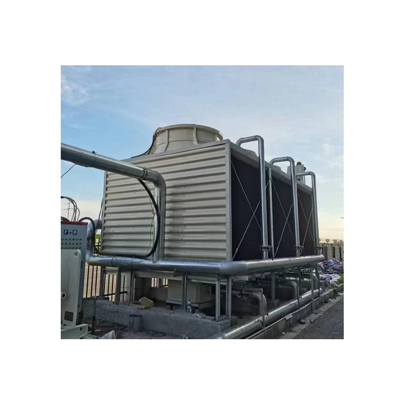 方形横流冷却塔冷水塔降温快速冷却冷却塔100t500吨低噪制冷设备