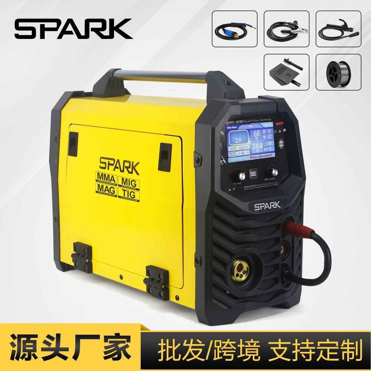 跨境搜脉冲可焊铝无气二保焊机氩弧焊多功能一体工业电焊机