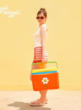 wiggle wiggle保温箱户外商用摆摊保冷箱冷藏保鲜露营车载大容量