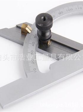 不锈钢可调式角300x600度尺角可调角量角器15-0x100mm10170度可度