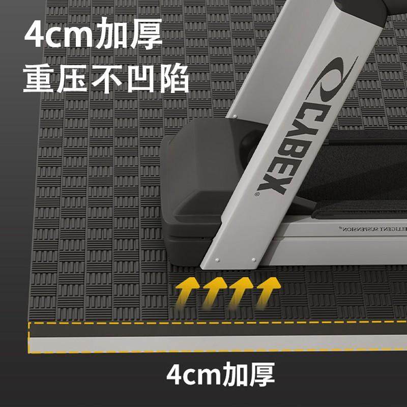 健身房地垫隔音减震运动PVC地板