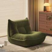 毛卧毛虫沙发单人室沙懒人沙发小可躺可睡窝窝椅人类TBK狗发窝靠