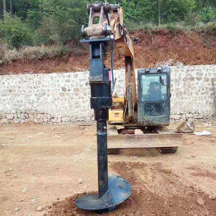 螺旋钻机液压旋挖钻机器铲车动力头夯扩桩机器