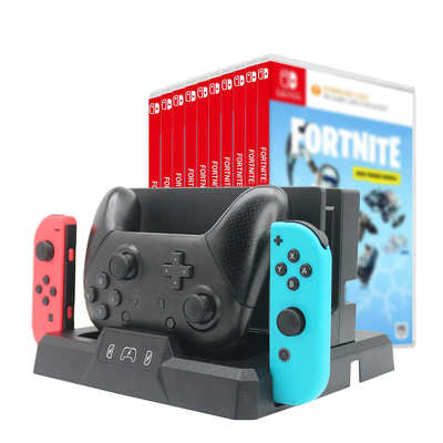 支架碟片  手柄充电模多功能厂充电收纳switchns家私底座