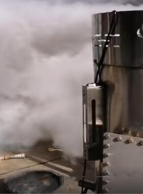 创丰供应邯郸市煮肉蒸下水圆形立式蒸汽机 商用80火排蒸汽发生器