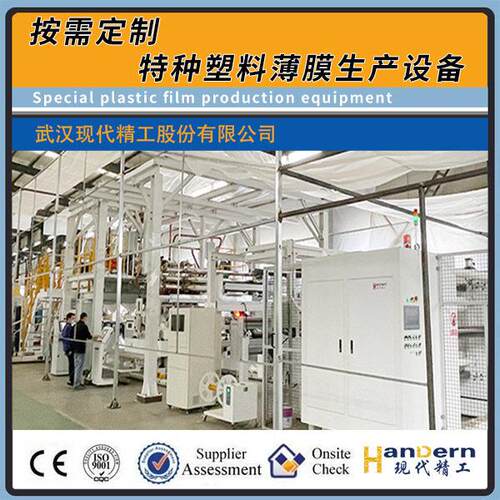 全自动耐温PVDF/PTFE含氟塑料薄膜生产线特种工程膜流延设备