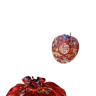 结婚陪嫁子孙袋百子图子孙兴旺代代相传新娘嫁妆装子孙桶手拿袋