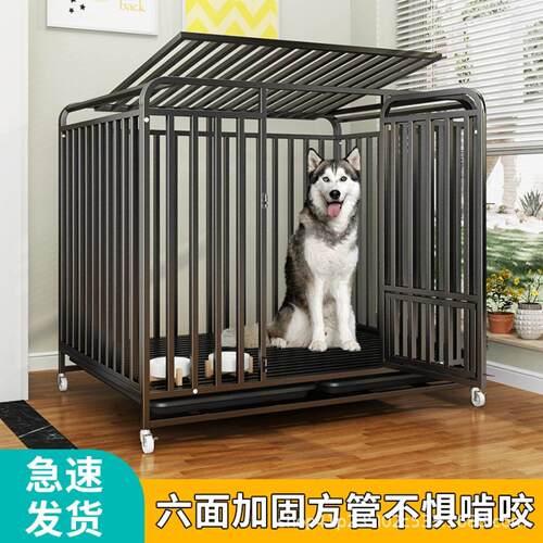 狗笼子大中小型犬带厕所分离一室一厅一卫自动清粪宠物猫兔笼狗窝
