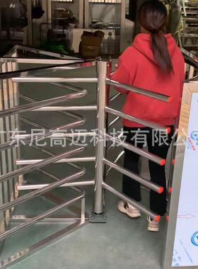 火车站不锈钢入口旋转门,兰州拉萨甘肃酒泉景区单向出口机,导向门