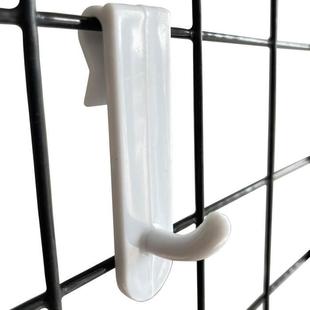 网片挂钩挂勾网格片货架钩网钩网勾金属网钩子铁网架陈列收纳之满