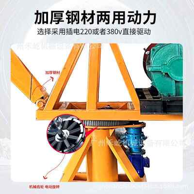 渔船XZB码头起鱼吊机车间库码头吊高楼筑层建吊装机仓矿电动旋转