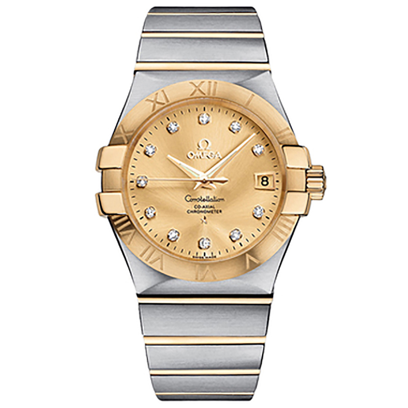 [9.8新]欧米茄星座系列123.20.35.20.58.001自动机械男士手表