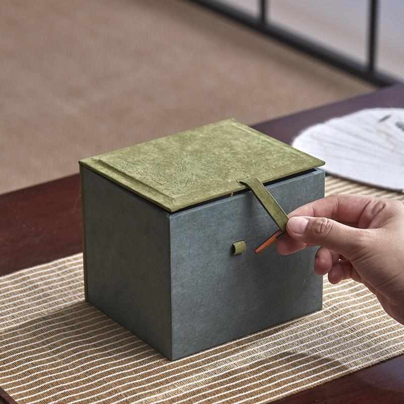 礼盒空盒子紫砂壶陶瓷包装盒茶杯建盏文玩玉石摆件工艺品锦盒定制