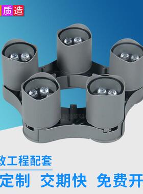 源头厂家户外亮化防雨抱柱抱箍灯 5W自由拼接链式led抱树灯