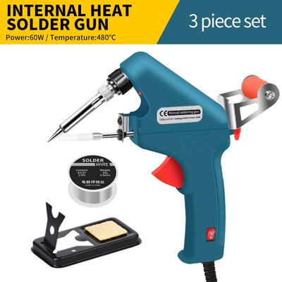 Blue Soldering Iron 60W Eagle Beak Endothermic Handheld Gun