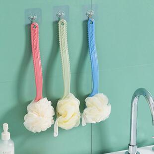 Bathing Brush Set: Includes a back scrubber with a bath flow