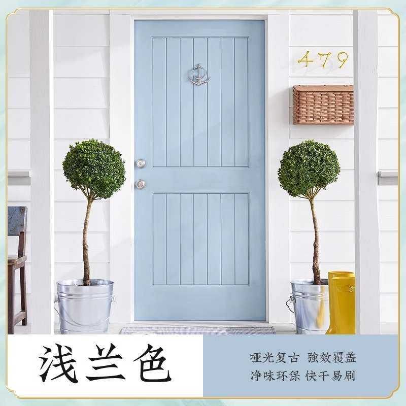 油漆油自涂料刷家具家用漆木门改色水性防腐翻新木器漆木头木喷漆