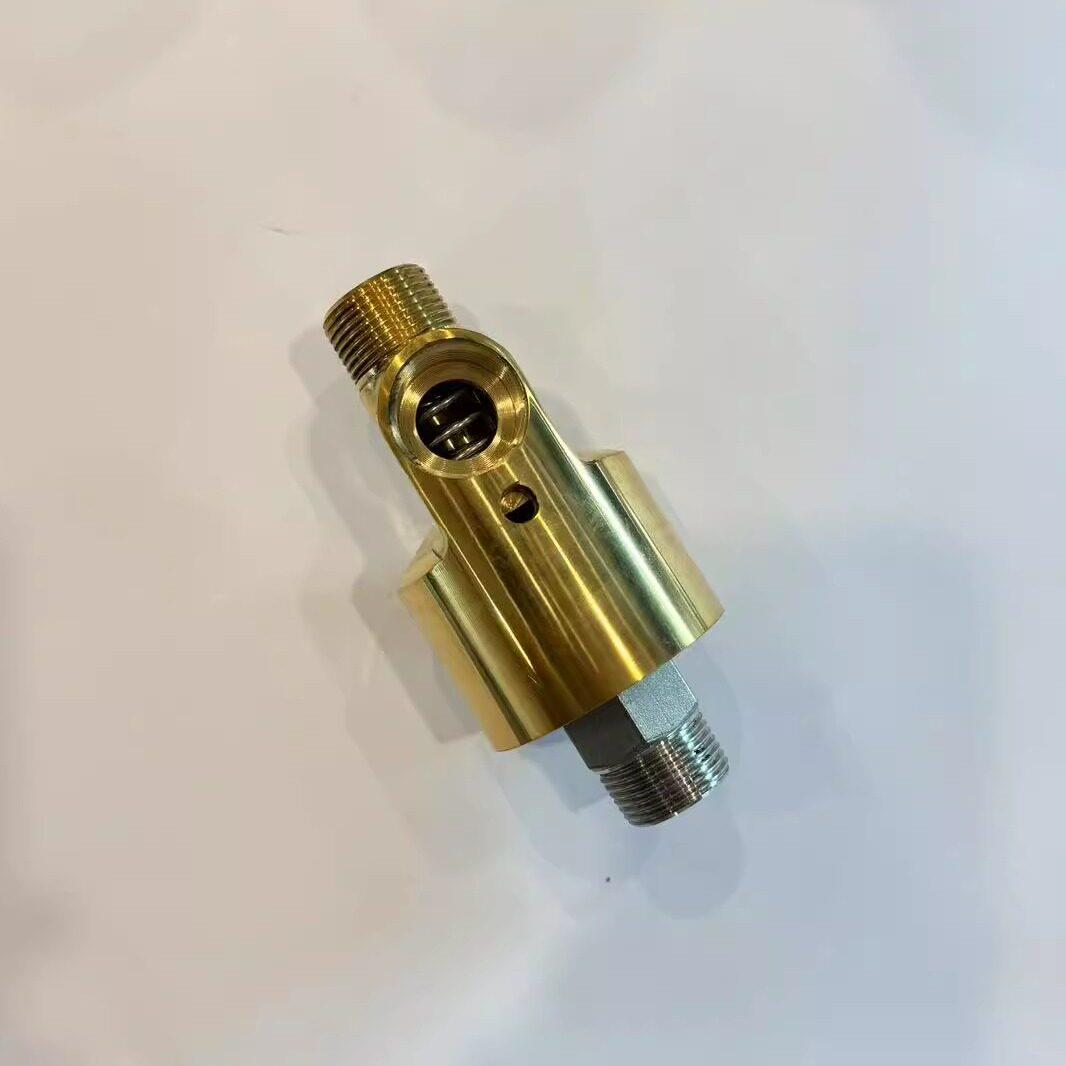 冷却水旋转接头HS双通橡塑密炼机开 炼机压延机循环水用万向接头