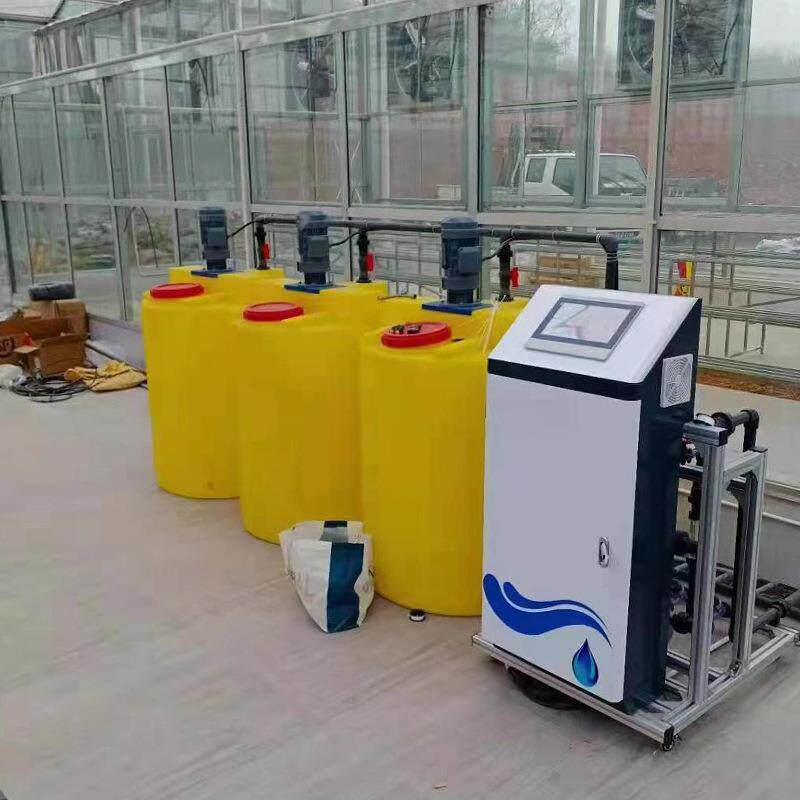体水肥生产厂家高标准节机水6.16肥灌溉3通道一化智能施机水肥一