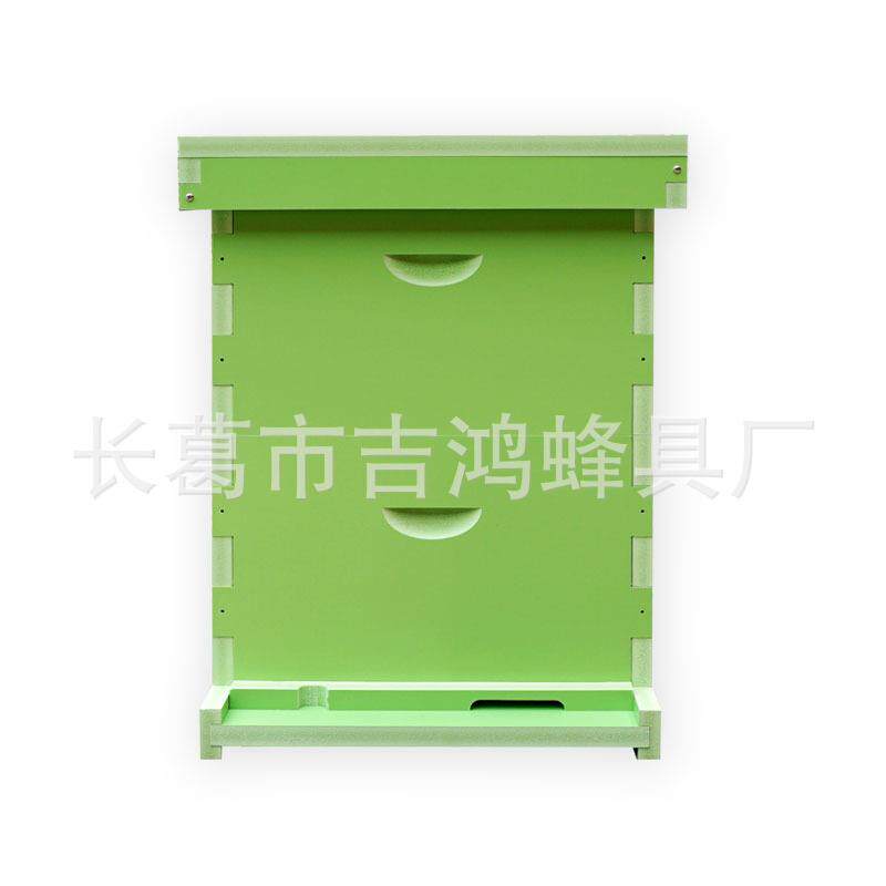 绿色复合材料蜂箱塑料郎式养蜜蜂箱朗氏出口蜜蜂箱标准规格