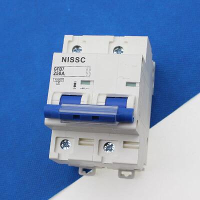 电动车B250A-2P空气开关电动四轮车电瓶安全断路器大功率双路空开