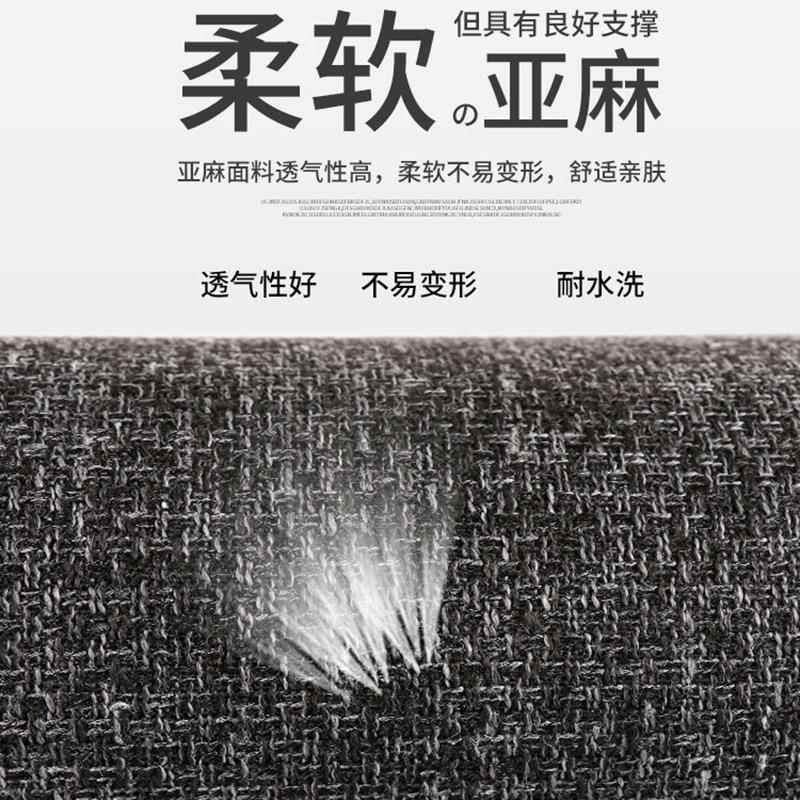 厂家季61通用汽车座亚垫四麻单冰丝凉垫夏季单座车片坐垫套粗麻坐