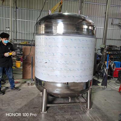洗洁精搅拌罐不锈钢电加热洗衣液500L恒温发酵罐酶解罐日化均质机