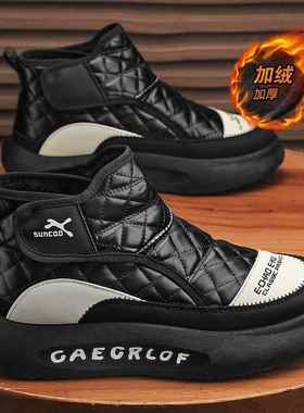 正品雪地靴男鞋冬季羊毛来衬里的Heatech东北零4t0度下防寒加厚毛