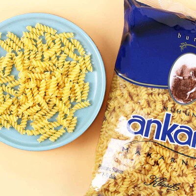 土耳其进口ankala安卡拉螺旋形意大利面意粉spaghetti方便速食