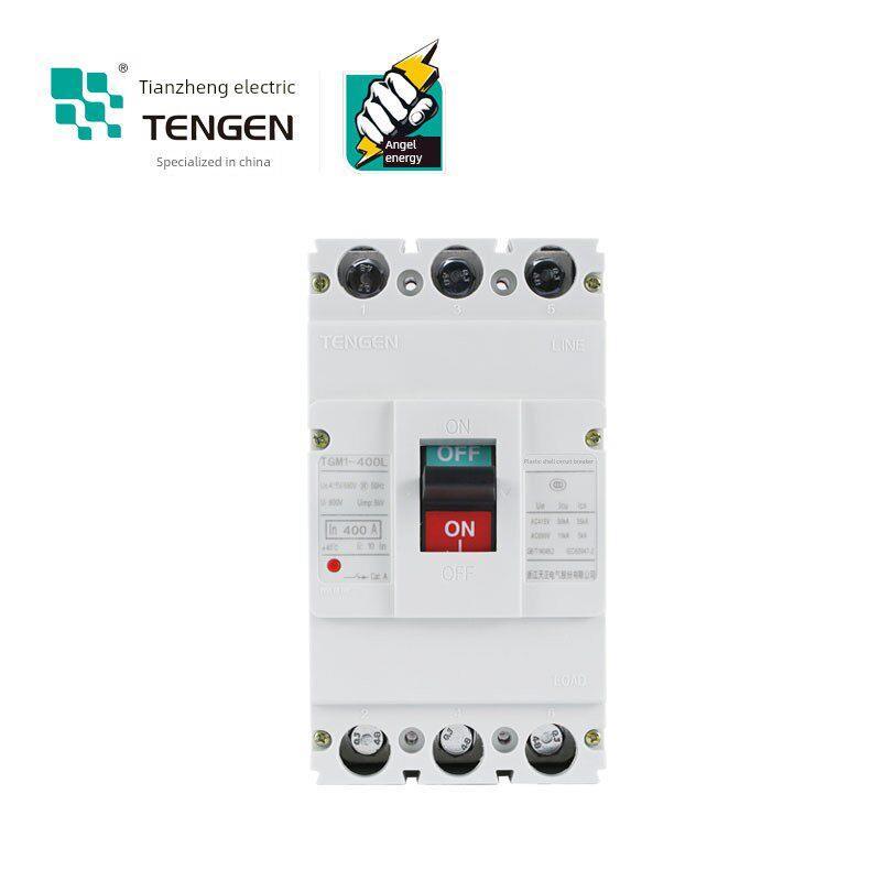 天正Tgm1-400L/3300 400A塑料壳断路器空气开关4300三相开关380V
