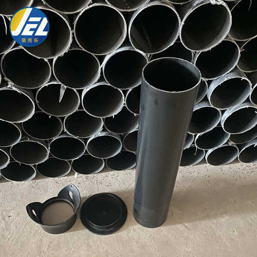 黑色管图来定制厂家管塑料管管pvc160mm硬来样源头圆管垃圾桶pvc