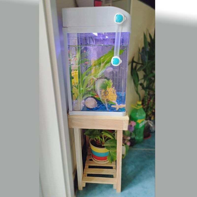 实木金鱼缸放置台架底座桌柜子家用水族箱草缸架子乌龟鱼缸柜底座