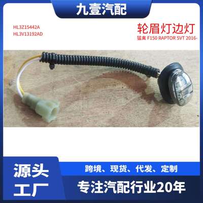 适用福特猛禽2016款F-150边灯轮眉灯 HL3Z15442A HL3V13192AD