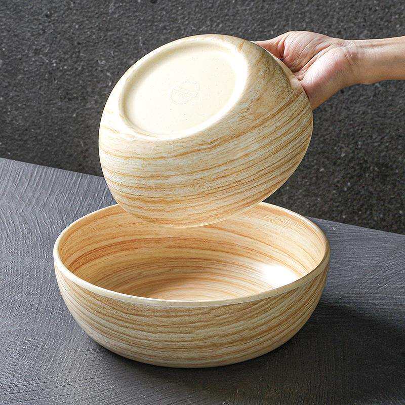 祥源美密胺餐具面碗商用仿瓷拉面米线汤碗大碗水果沙拉凉皮凉拌碗